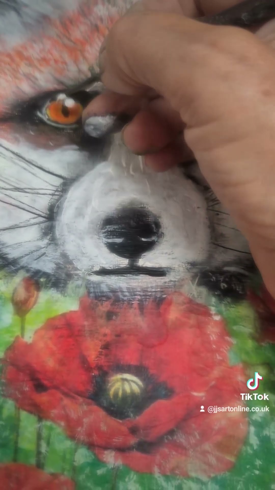 Fox in the poppies A3-sizedIf my art brings you joy, buy me a coffee here ☕https://ko-fi.com/jjsart